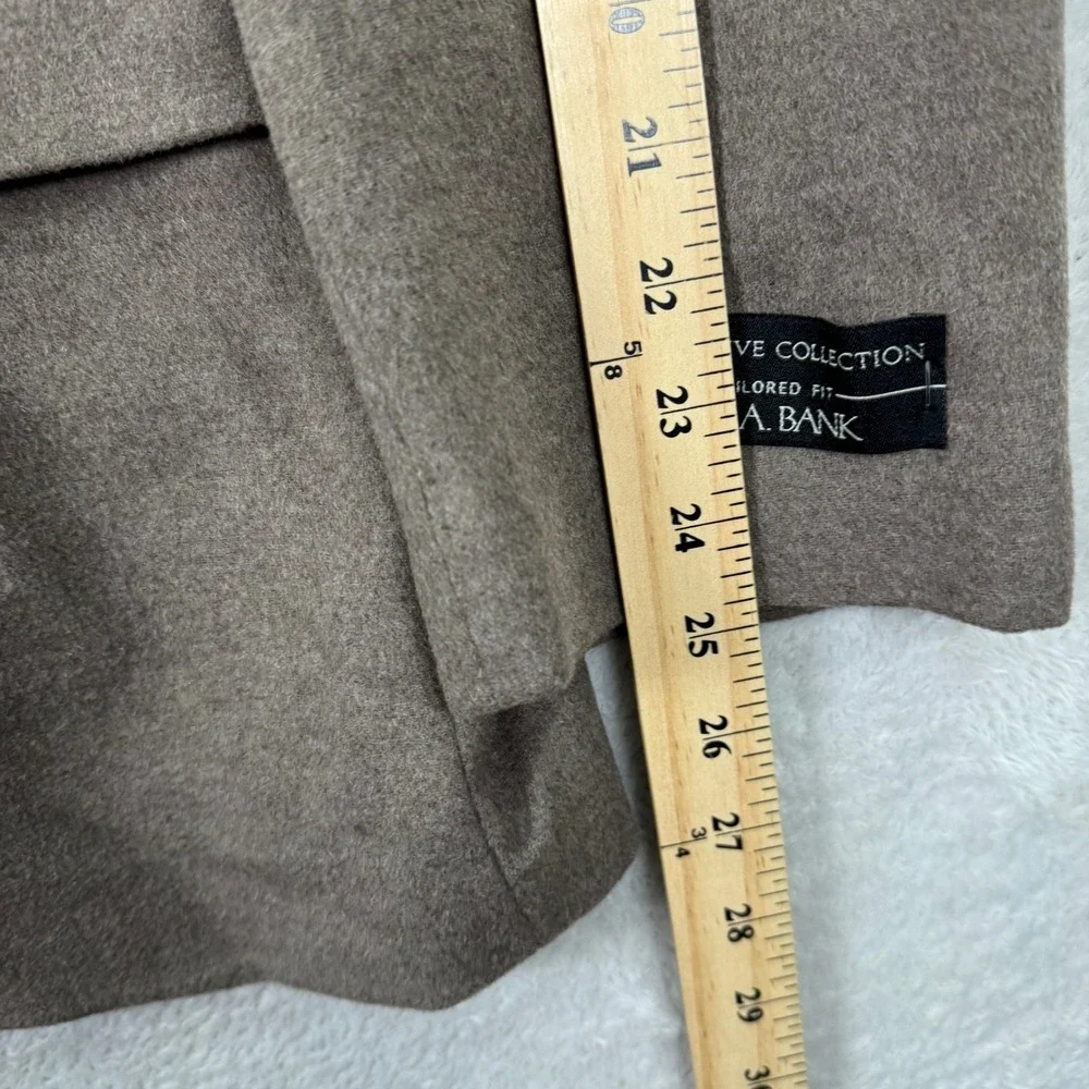 NEW Jos A Bank Mens 48R Executive Tailored Fit Wool Silk Blazer Jacket Stretch